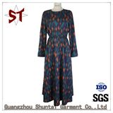 New Spring Elegant Narrow Waist Ladies Dress