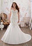 Sweetheart Full Beading Mermaid Wedding Dress