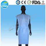 Hygienic with out Sleeve Patient Gown/Hospital Clothing with Short Sleeve