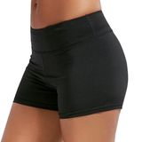 Slim Tightwomen's Fitness Wear Activewear Yoga Shorts Wide Waistband