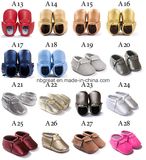 Huge Sale Colorful Leather Tassel Baby Toddler Shoes