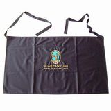 100% Polyester/Cotton OEM Custom Printing Promotional Kitchen Bib Apron