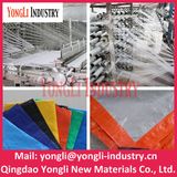 PE Tarpaulin, Tent Material, Waterproof Outdoor Plastic Cover, Blue Poly Tarp, HDPE Fabric