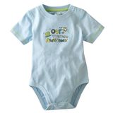 Soft & Adorable Bamboo Cotton Embroidered Baby Romper