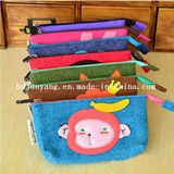 Car Shaped Felt Pencil Case, Felt Zipper Pencil Bag