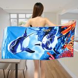 Printed Microfiber Beach Towel 70X150cm