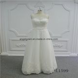 Sleeveless A Line Lace New Design Wedding Dress