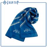 European Style Mixed Color Custom Print Polyester Satin Scarf