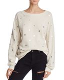 Twinkle Sommers Long Sleeve Cotton Blended Women Sweatshirts