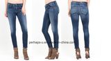 Classical Womens Indigo Leisure Slim Jeans