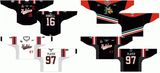 Quebec Major Jr Hockey League Halifax Mooseheads Customized Hockey Jersey