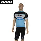 High Quality 3D Fabric Cutting Sublimation Short Sleeve Cycling Jersey