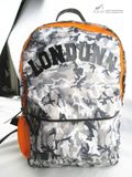 Stylish Camo Print Polyester Backpack