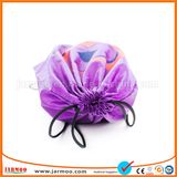 Promotional Nylon Gym Drawstring Backpack Shopping Bag