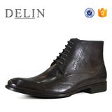 OEM Factory Hot Sale Men Boots Leather Boots for Men