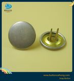 Brass Double Prongs Type Ring Snap Button for Garment Accessories