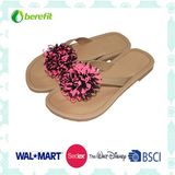 Beautiful Decoration and PU Straps, Women's Fashion Slippers