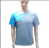 Man's Grey Dry Fit Mesh Sports T-Shirt  