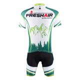 Landscape Picture Patterned Apparel Customized Sport Men's Cycling Jersey