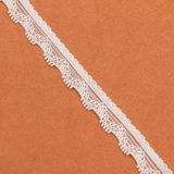 Small Fashion Knitted White Stretch Lace Neck Trim