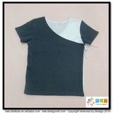 Plain Color Baby Clothes Kimono Style Baby T-Shirt