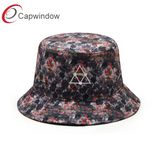 Capwindow New Fashion Cotton Fisher Bucket Hat with Embroidery (15094)