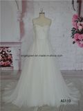 Elegant Sleeveless Lace Wedding Dress 2016 Made in China