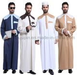 Custom Polyester Folk Arabian Islamic Muslim Man Clothing Clothes Robe