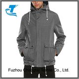 Men's Hooded Long Sleeve Lightweight Windbreaker Jacket