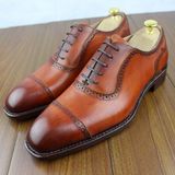 Luxury Materials Italy Leather Wedding Party Shoes for Men