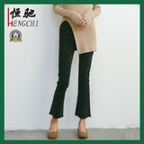 Black Slim Fit Women Washing Denim Fashion Jeans