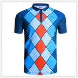 Man's100% Cotton High Quality Customized Logo Printed Casual Blank Polo Shirt