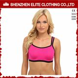 Women Dri Fit Plain Pink Sports Bra Lycra