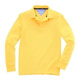 Man Long Sleeve Plain Blank Polo Shirt 2015