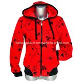 Women 100% Cotton Custom Printed Hoodie