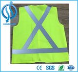 China Manufacture Customized Cheap Mesh Green Reflective Safety Vest/Waistcoat
