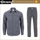 7-Colors Hunting Quick Dry Removable Combat Tactical Shirts Pants Clothing