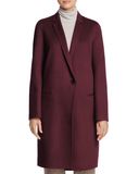 High Quality Women Double-Face Wool and Cashmere Reefer Coats