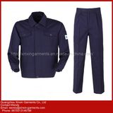 2018 New Custom Made Dark Blue Long Sleeves Work Wear for Men (W309)