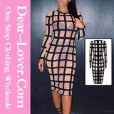 Bandage Caged Panty Lined Dress