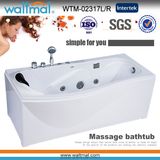 Hot Sale Corner Apron Massage Whirlpool SPA Bathtub