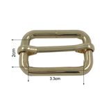 Promotional Wholesale 3.3cm Metal Bag Buckle