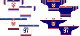 Customized Western Hockey League Victoria Cougars Ice Hockey Jersey