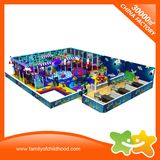 Outer Space Theme Children Indoor Playground Equipment with Trampoline