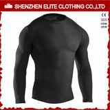 Plain Black Tigh Sportswear Mens Rash Guards 9eltrgi-17)