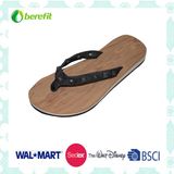 Women's Slippers with PU Straps, Rivet Decoration