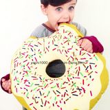 Doughnut Stuffed Cookie Shaped Baby Pacify Pillow