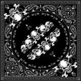 Customized Hip Hop Biker Cotton Headwear Bandanna Head Wrap