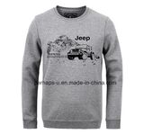 Custom Long Sleeve Mens Polar Fleece Sweater with Print Logo