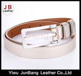 Fashion Skinny Women Belts with Double Stitching